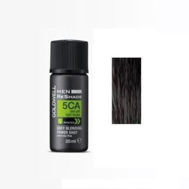 GOLDWELL - MEN RESHADE_Men ReShade 5CA Cool Ash Light Brown_Cosmetic World